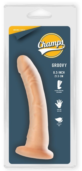 Gode GROOVY Champs 19 x 4.5cm