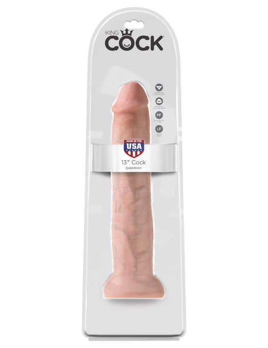 Gode King Cock - 29.5 x 6.2 cm Flesh