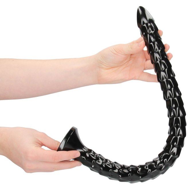 Gode long Scaled Anal Snake L 50 x 3.5cm