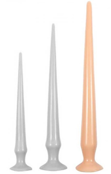 Gode long Tail Flex L 48 x 4.5 cm Flesh