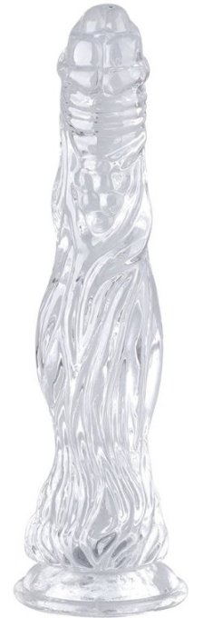 Gode Monster Transparent Kail M 23 x 6cm