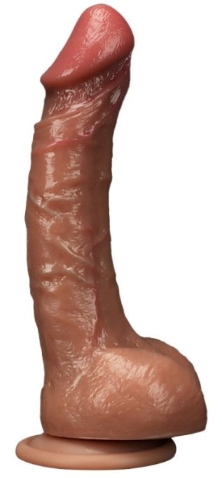 Gode Realdick 14 x 4cm Marron