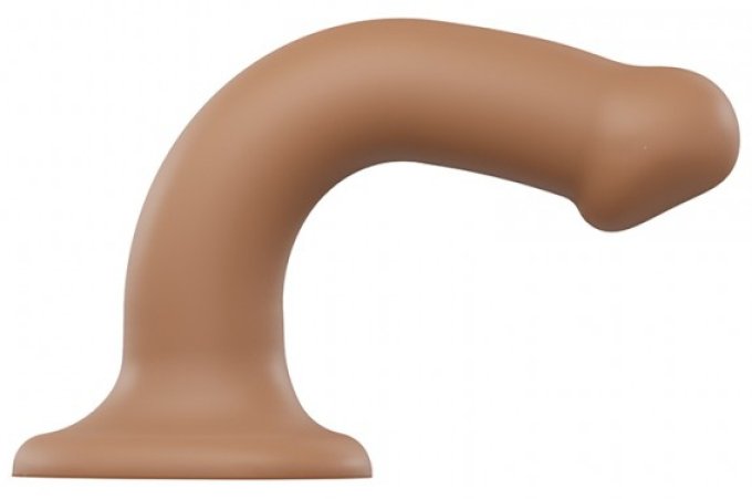 Gode Strap-On-Me Bendable M 16 x 4cm Caramel