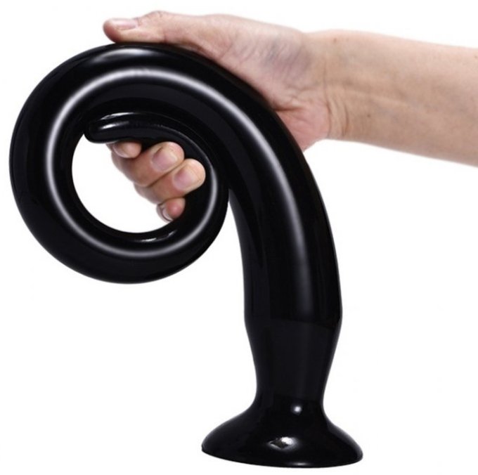 Gode Tail Flex L 48 x 4.5 cm Noir