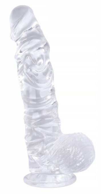 Gode transparent Dildick L 17 x 4.5cm