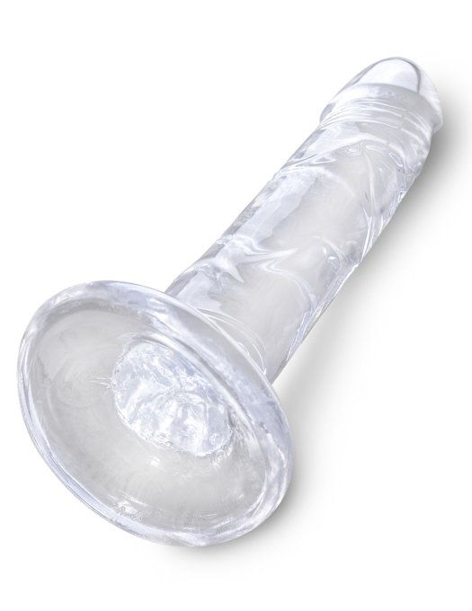 Gode transparent King Cock 16 x 3.7cm