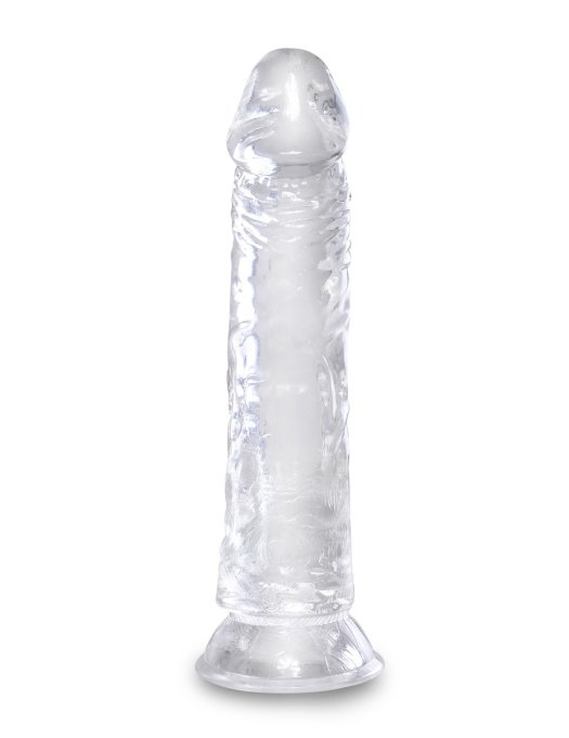 Gode transparent King Cock 20 x 4.5cm