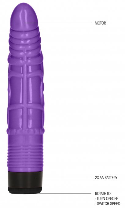 Gode vibrant Dildo Vibe Slight 16 x 3.8cm Violet