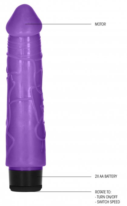 Gode vibrant Dildo Vibe Thick 17 x 4.2cm Violet