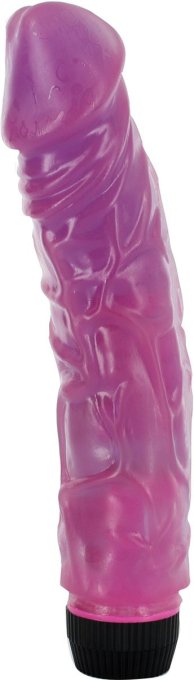 Gode vibrant Jelly Vibrator Violet 19 x 4.6 cm