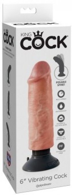 Gode vibrant King Cock 16 x 4.5 cm