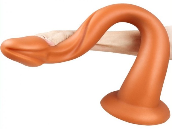 Gode Whale Dildo L 42 x 6 cm - Pointe 5cm