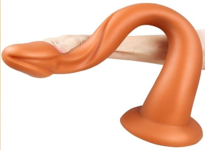 Gode Whale Dildo M 40 x 5.5 cm - Pointe 4.6 cm