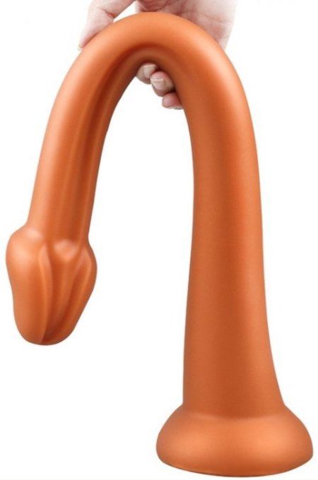 Gode Whale Dildo M 40 x 5.5 cm - Pointe 4.6 cm