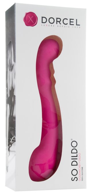 Godemichet réversible Point G So Dildo Magenta 22.5 x 4.8 cm