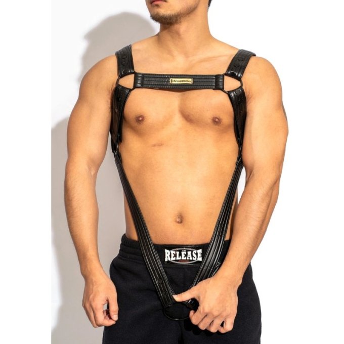 Harnais Sexy Harness Simili Noir