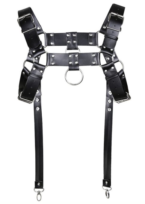 Harnais Sm Garter Noir