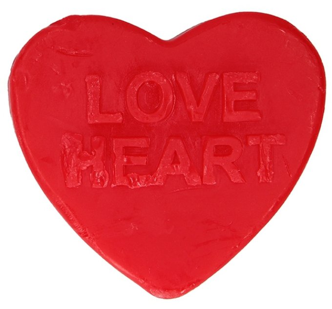 Savon LOVE HEART Parfum Rose