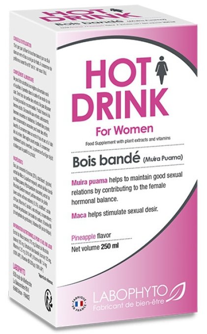 HOT DRINK Femme Bois Bandé - 250 ml