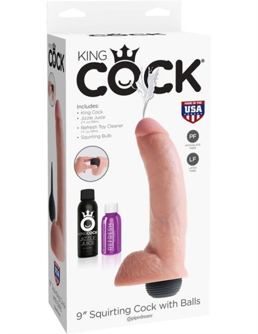 King Cock Gode Squirty 18 x 5 cm