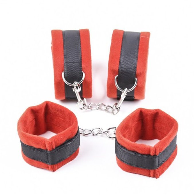 Kit Bondage 5 Pièces Rouge