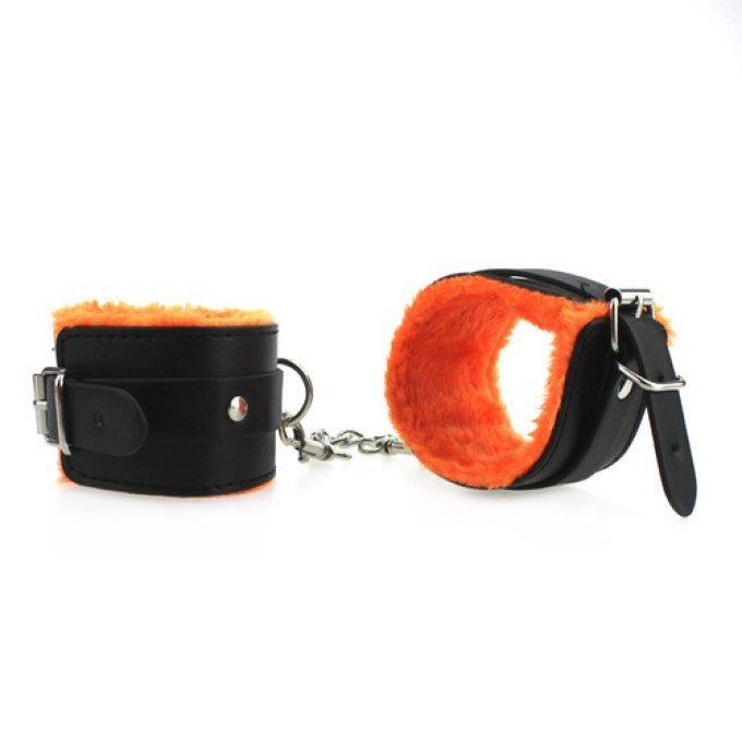 Kit Bondage 7 Pièces Noir/Orange