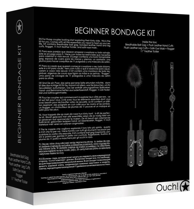 Kit Bondage Débutant 6 Pièces