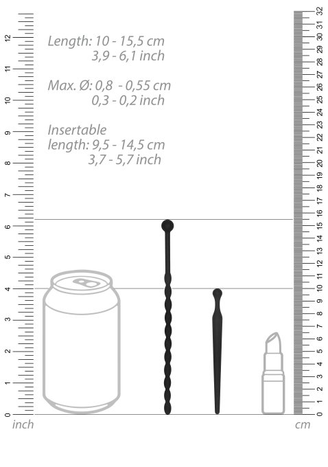 Kit Plugs d'urètre Beginners 2 Pièces