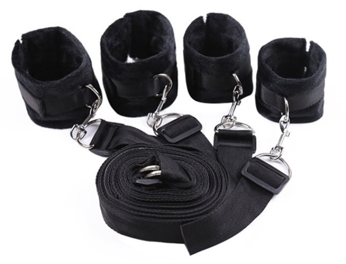 Kit pour le lit Bed Bindings Noir