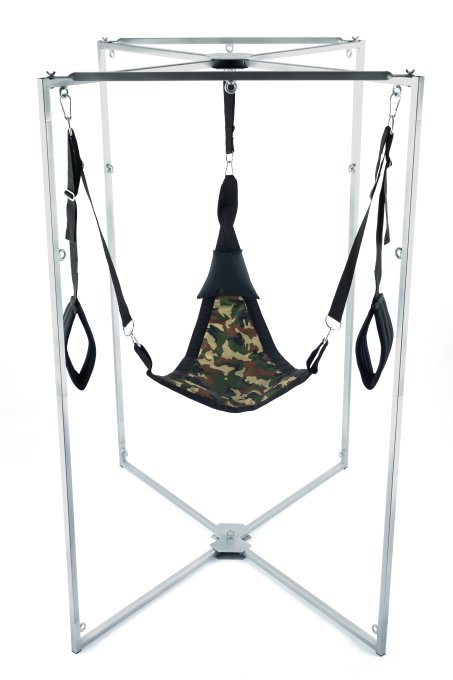 Kit Sling Tissu Triangle Camouflage Armature Grise