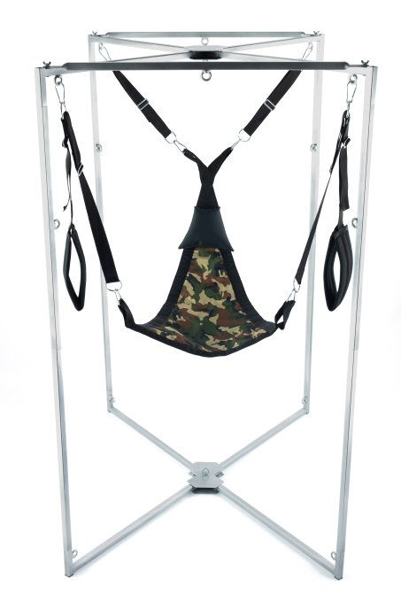 Kit Sling Tissu Triangle Camouflage Armature Grise