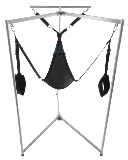 Kit Sling Tissu Triangle Noir Armature Grise