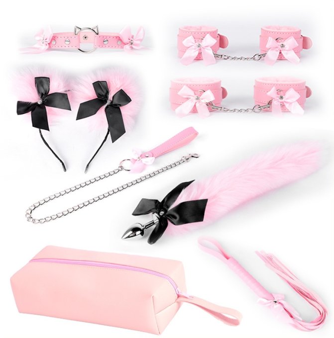 Kit Sm Bow Pink 7 Pièces