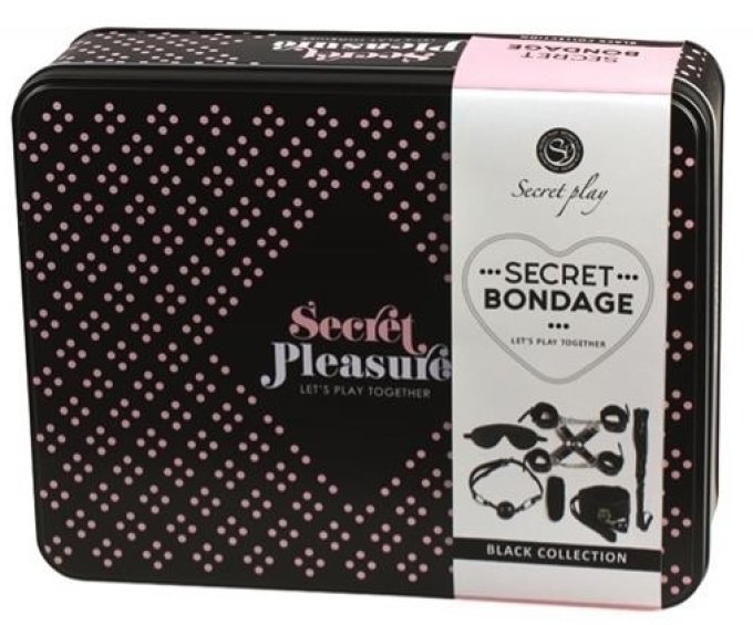 Kit Sm Secret Play 8 Pièces Noir