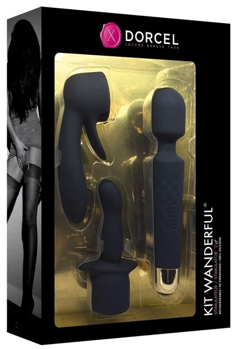 Kit Wand et Accessoires Wanderful® Dorcel