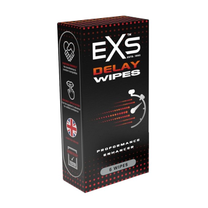 Lingettes retardantes Delay Exs x6