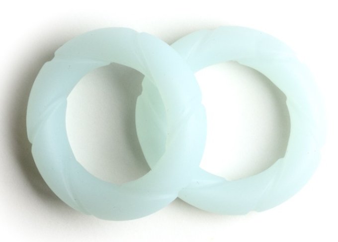 Lot de 2 Cockrings Ready Rings 28 mm Phosphorescents