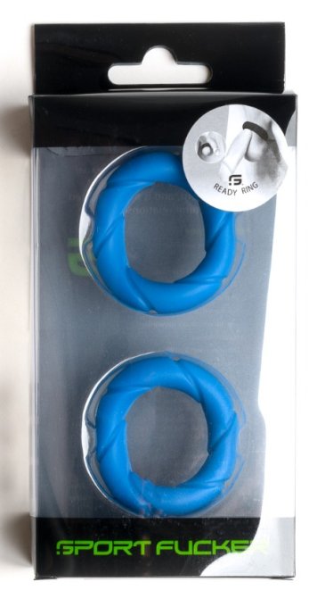 Lot de 2 Cockrings Ready Rings Bleus