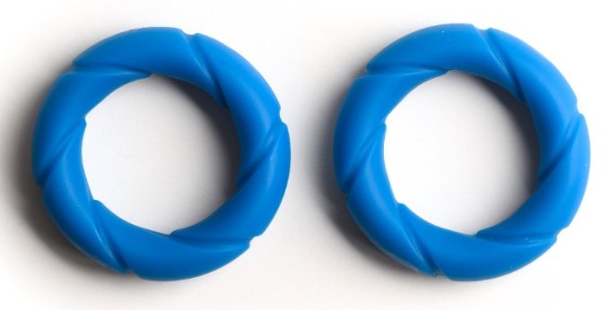 Lot de 2 Cockrings Ready Rings Bleus