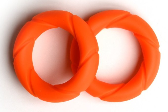 Lot de 2 Cockrings Ready Rings Orange