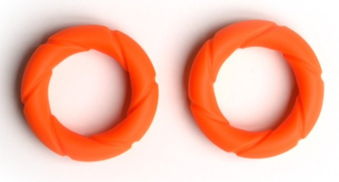 Lot de 2 Cockrings Ready Rings Orange