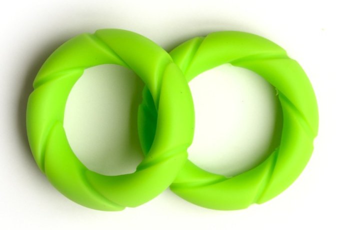 Lot de 2 Cokrings Ready Rings Verts