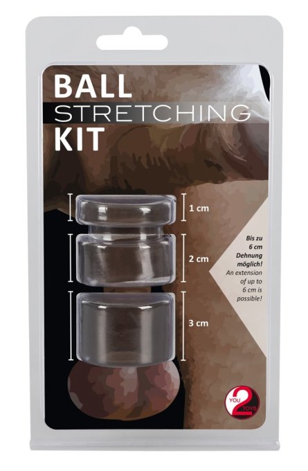 Lot de 3 Ballstretchers Stretching Kit Gris