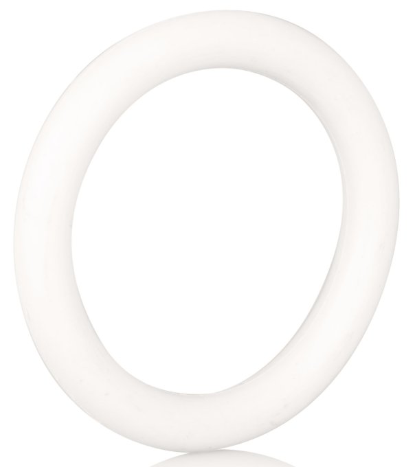 Lot de 3 cockrings souples Blanc