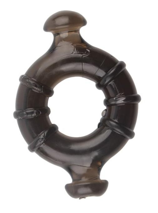 Lot de 4 cockrings Rudder Noirs