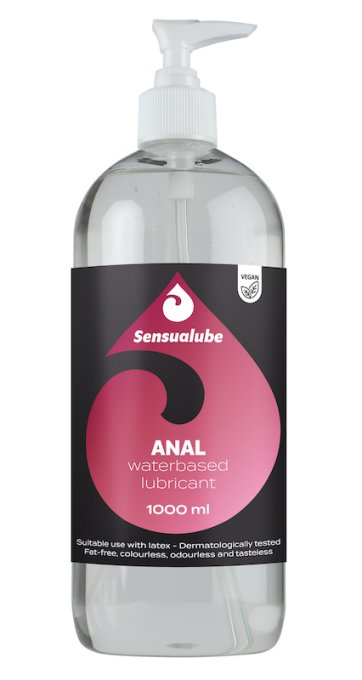 Lubrifiant à base d'eau Sensualube Anal 1 Litre