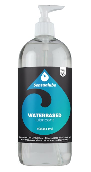 Lubrifiant à base d'eau Sensualube Water 1 Litre