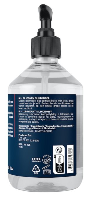 Lubrifiant à base de silicone Fuck & Fist Silicone 500ml