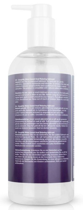 Lubrifiant anal décontractant Easyglide 500ml