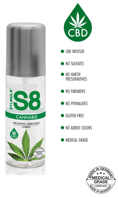 Lubrifiant CBD S8 125ml